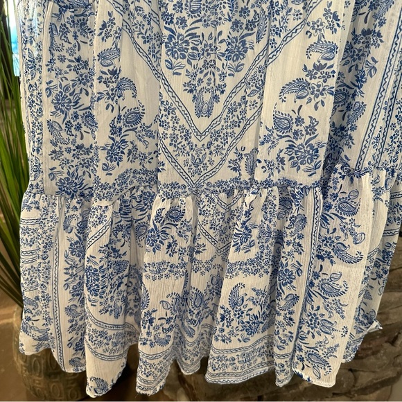 Calvin Klein Blue & White Dress Women’s Size 6 - Picture 5 of 6